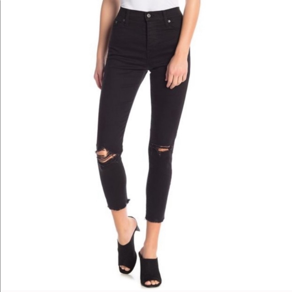 Levi’s High Rise Wedgie Skinny Ripped Jeans